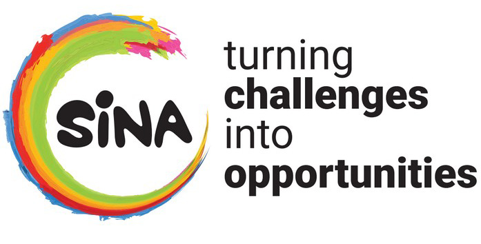DEICHMANN Stiftung - Sozialunternehmen Uganda - SINA-Logo-Challenges-into-Opportunities Sozialunternehmen Uganda - SINA Logo