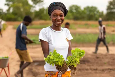 Landwirtschaftsschule für junge Menschen_Gambia 50 Jahre DEICHMANN Stiftung - Helfen, entwickeln und Teilhabe ermöglichen